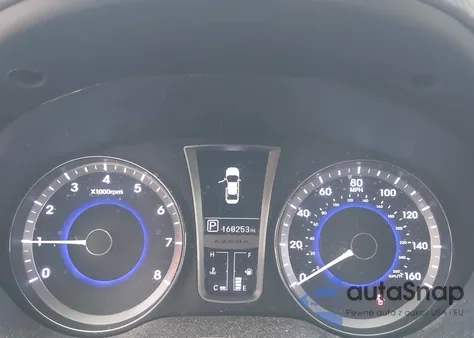 2012 Hyundai Azera из США, поврежденный, VIN KMHFH4JGXCA157065